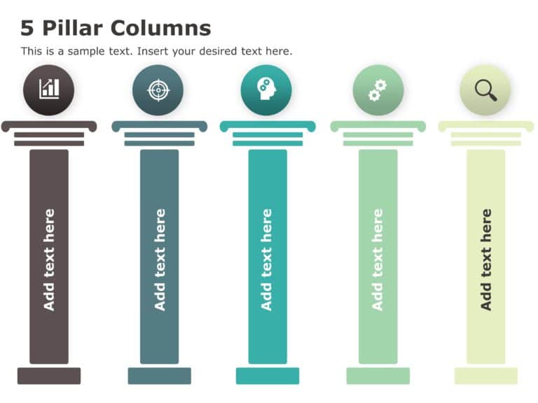 Pillar Infographic PowerPoint Template & Google Slides Theme
