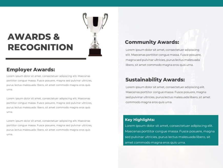 Recognition PowerPoint Template