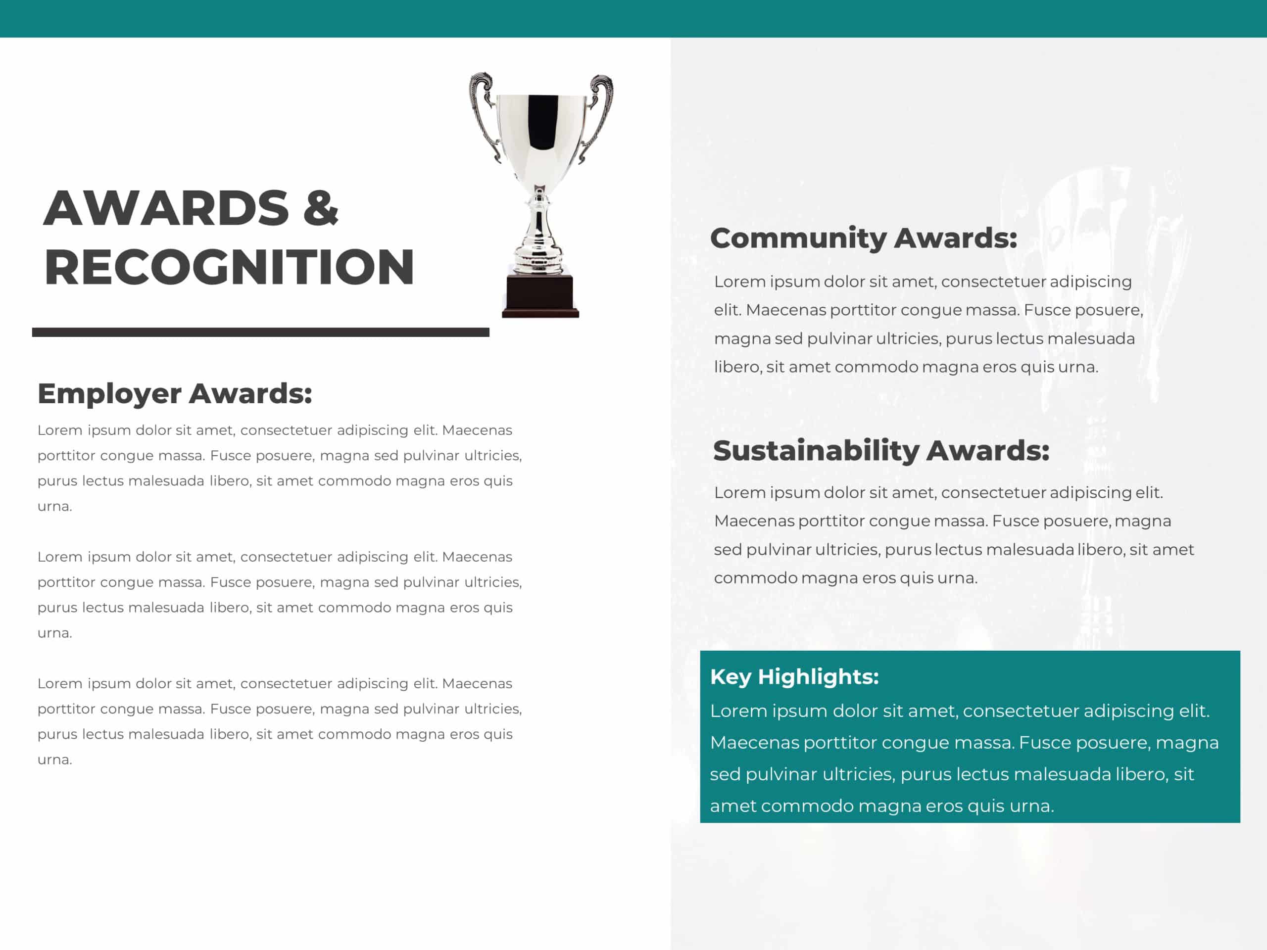 Recognition PowerPoint Template