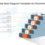 Stair Diagram PowerPoint Template & Google Slides Theme