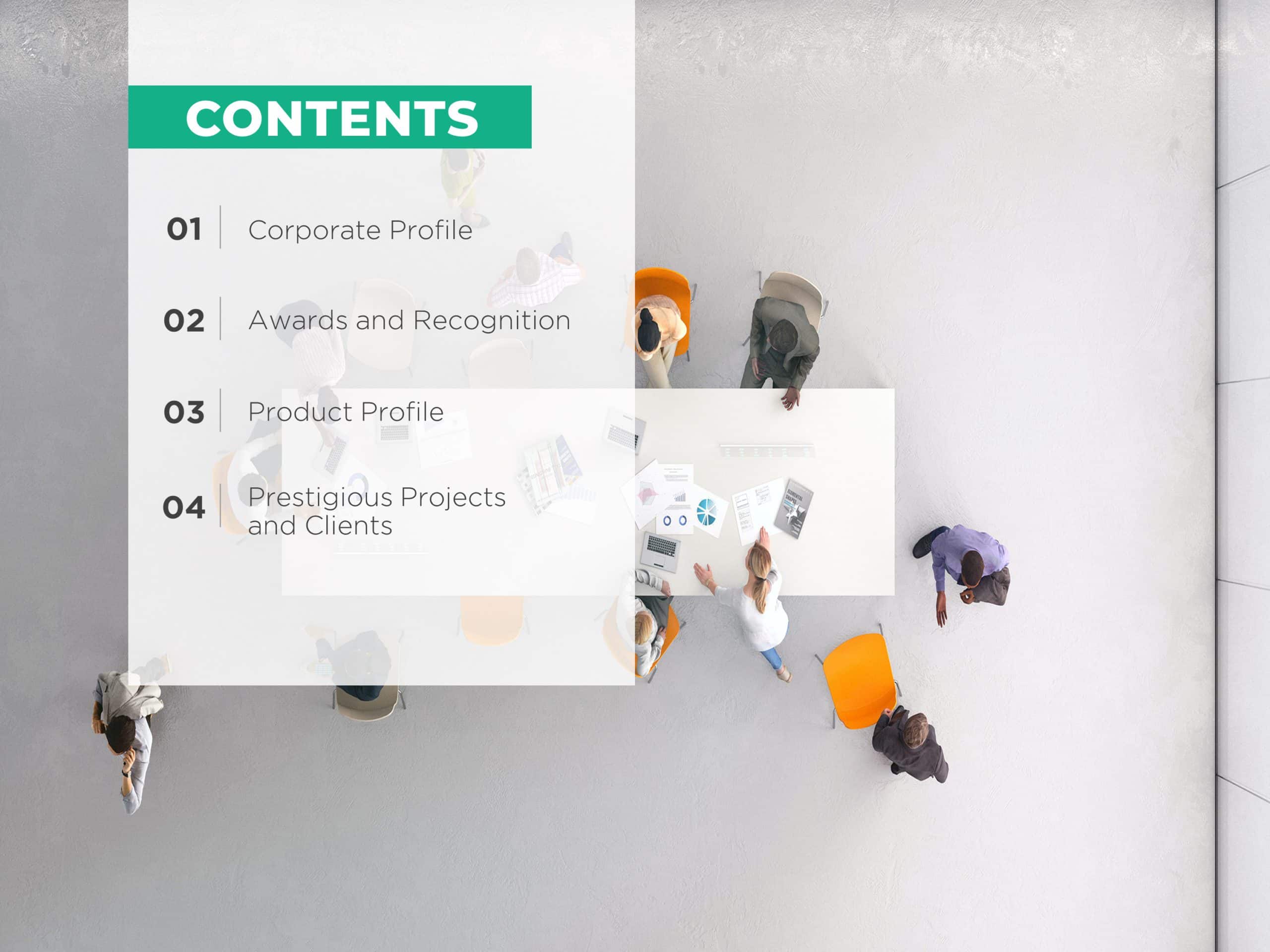 Table of Contents PPT Template & Google Slides Theme