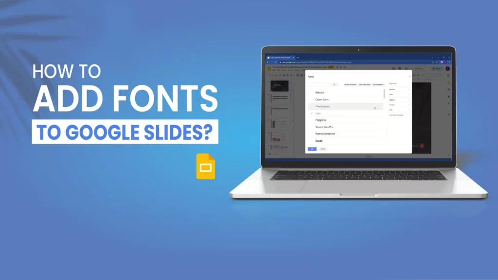 How to Add Fonts to Google Slides Presentations?