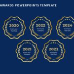 Animated Awards Collection PowerPoint Template & Google Slides Theme