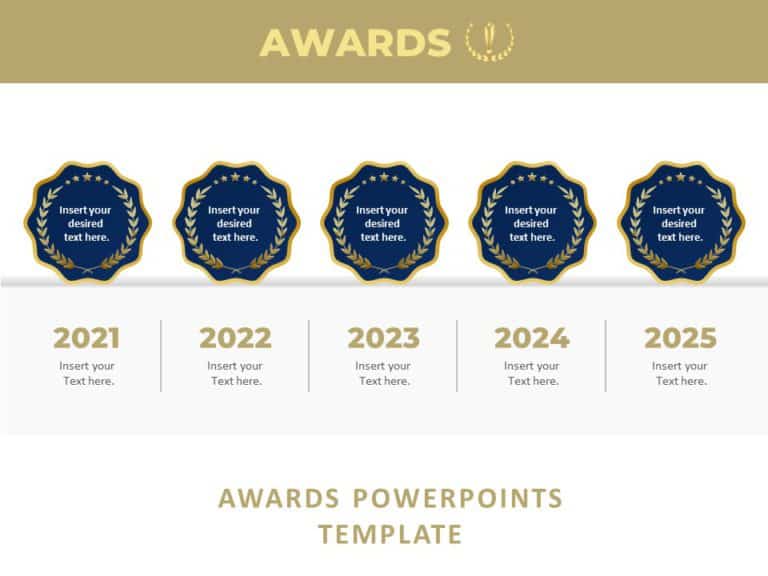 Animated Awards & Recognition PowerPoint Template & Google Slides Theme