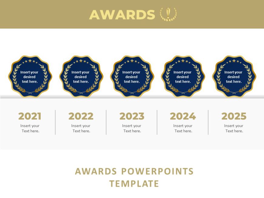 Animated Awards & Recognition PowerPoint Template