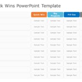 Animated Custom Table Powerpoint Template