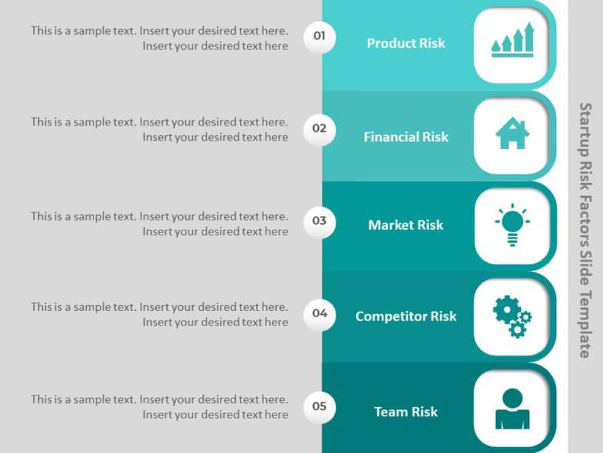 Animated Startup Risk Factors PowerPoint Template