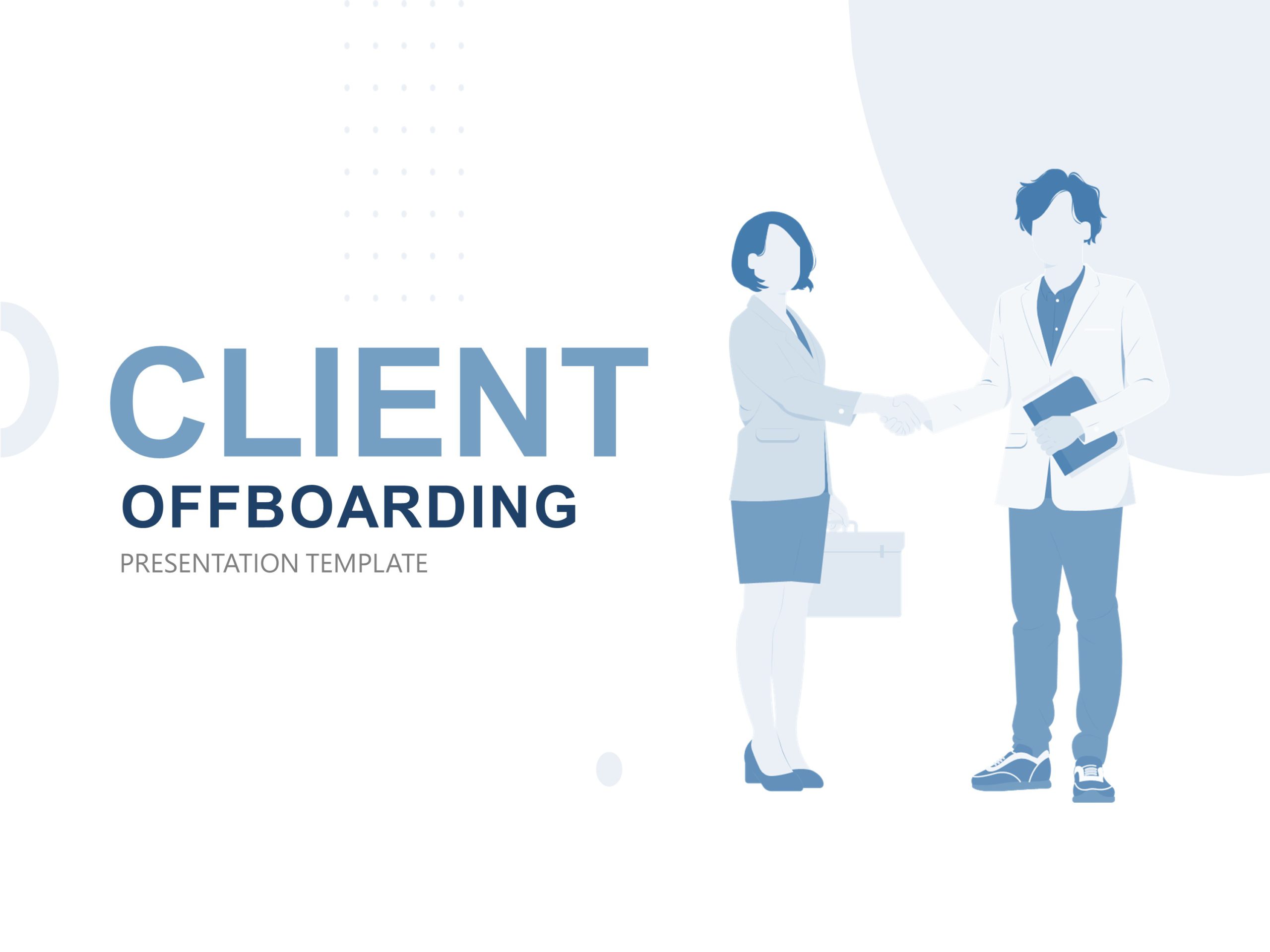Client Powerpoint Backgrounds Client Offboarding PowerPoint Template