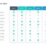 Custom Table PowerPoint Template & Google Slides Theme