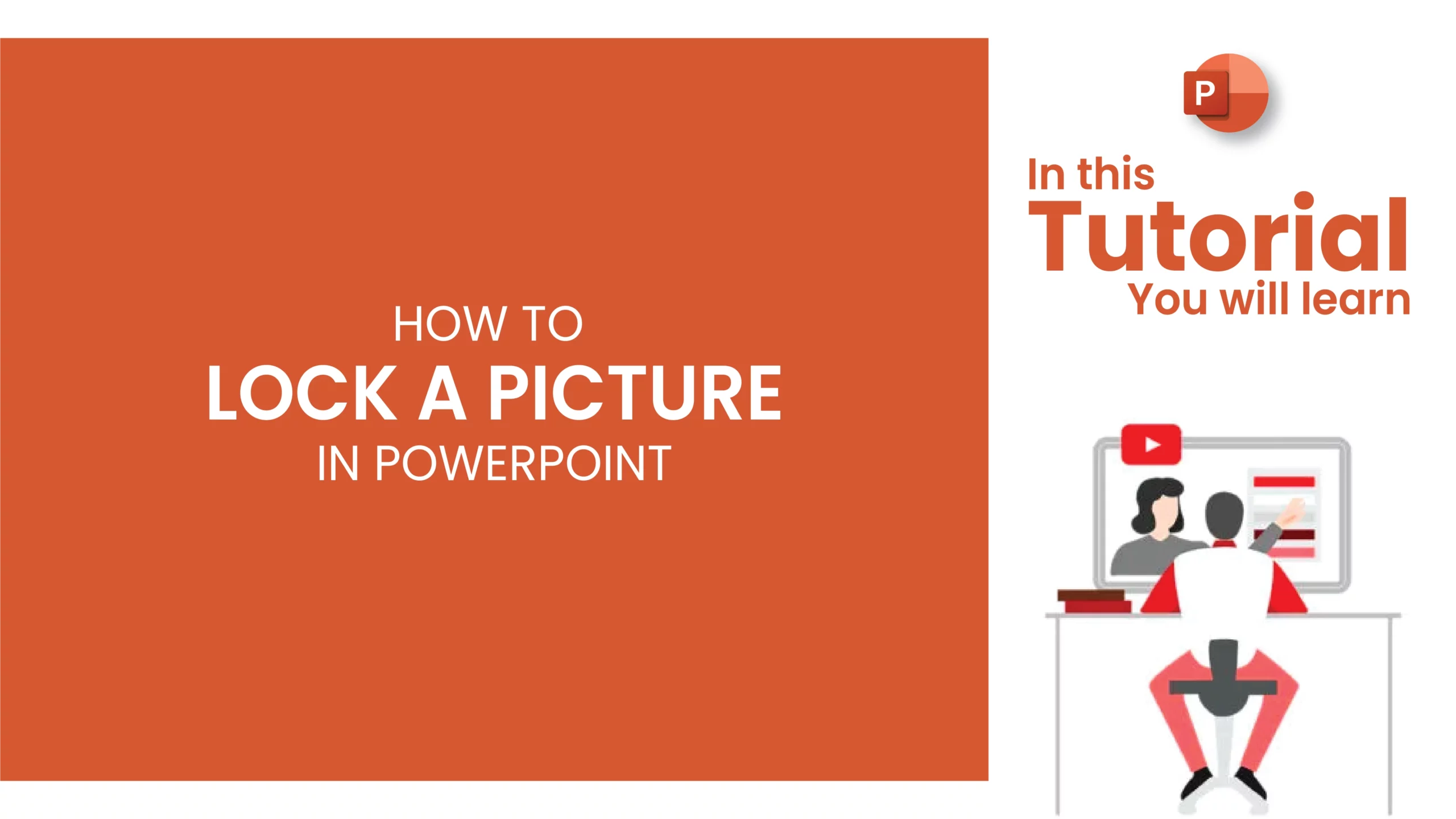 how to lock presentation in powerpoint