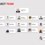 Project Organizational Chart PowerPoint Template & Google Slides Theme
