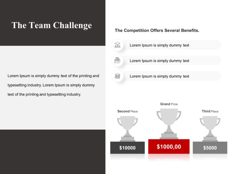 Team Competition PowerPoint Template & Google Slides Theme