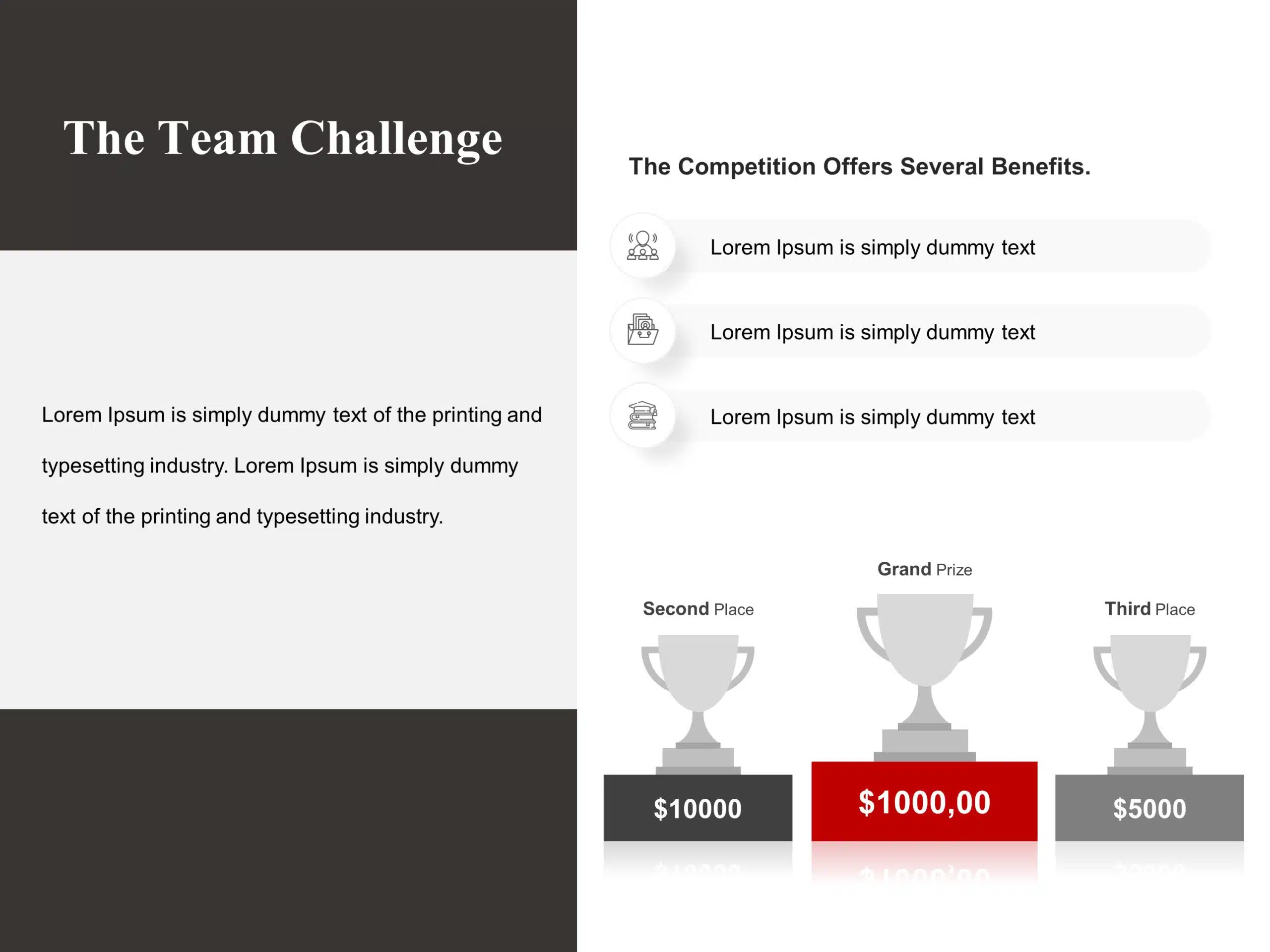 Team Competition PowerPoint Template & Google Slides Theme