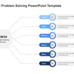 5W1H Problem Solving PowerPoint Template & Google Slides Theme