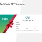 Gift Certificate PPT Template & Google Slides Theme