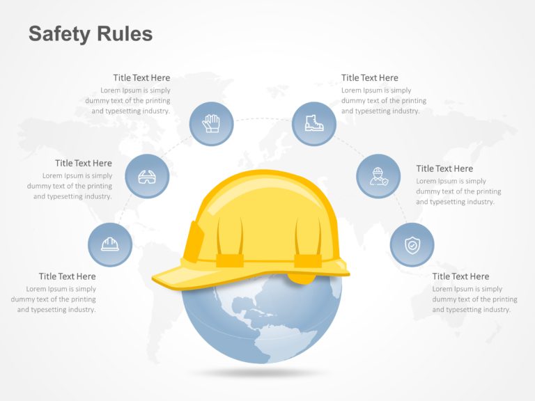 Safety Rules PowerPoint Template