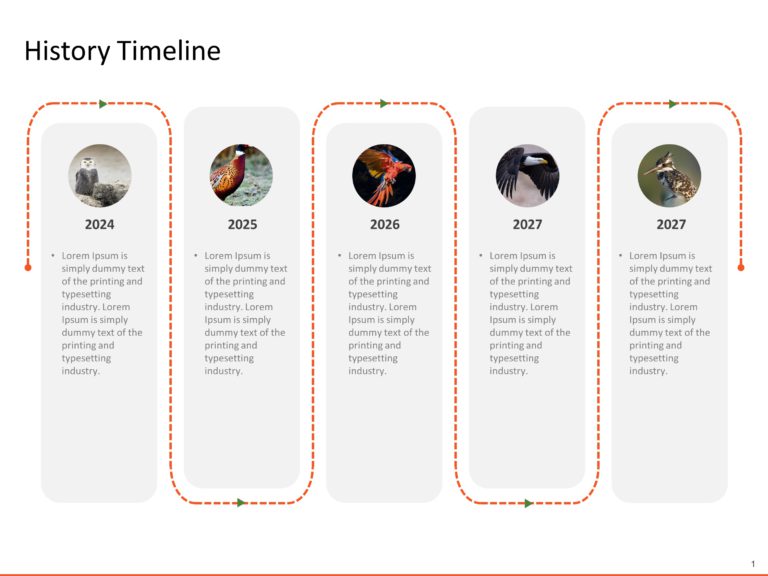 History Timeline Template For PowerPoint | Historical Templates & Google Slides Theme