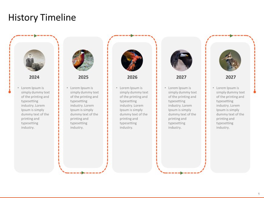 History Timeline Template For PowerPoint | Historical Templates