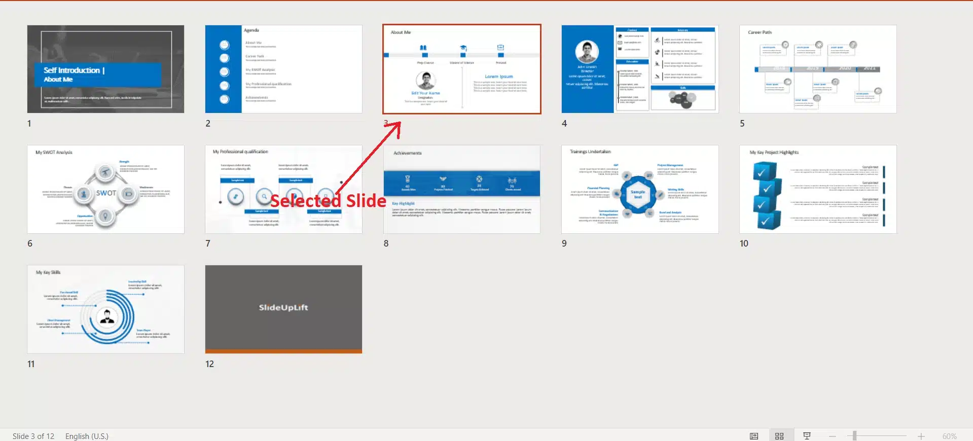 moving a slide in powerpoint