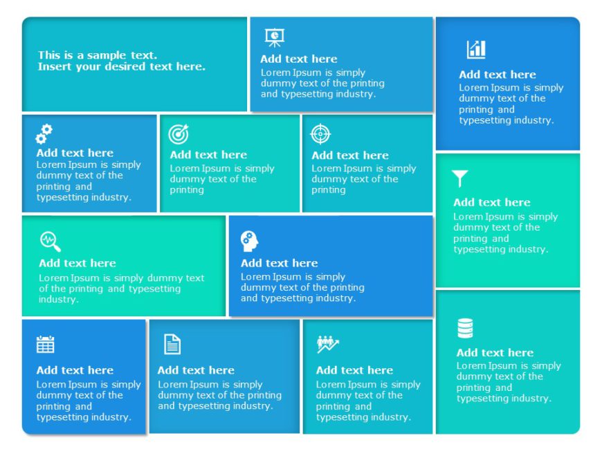 Animated One Page Summary PowerPoint Template