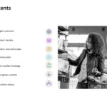 Animated ppt table of contents & Google Slides Theme