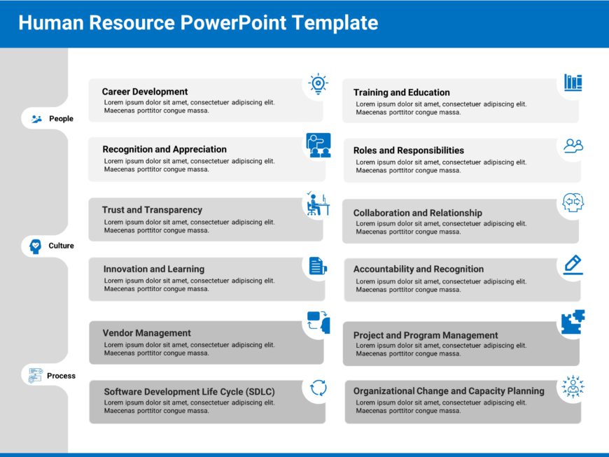 Human Resource PowerPoint Template