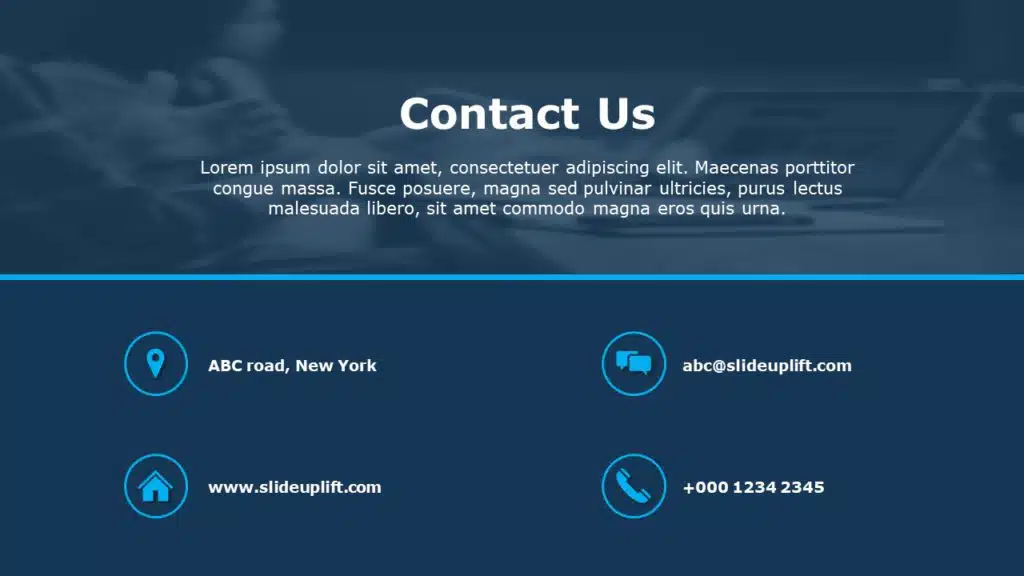 Contact Us Template