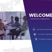 Creative Welcome PowerPoint Template