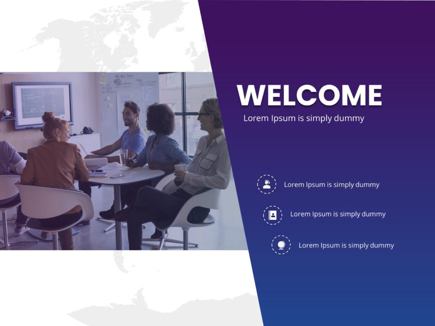 Welcome Team PowerPoint Template