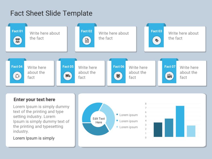 Fact Sheet PowerPoint Template