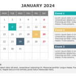 2024 Calendar Planner Slide Template & Google Slides Theme