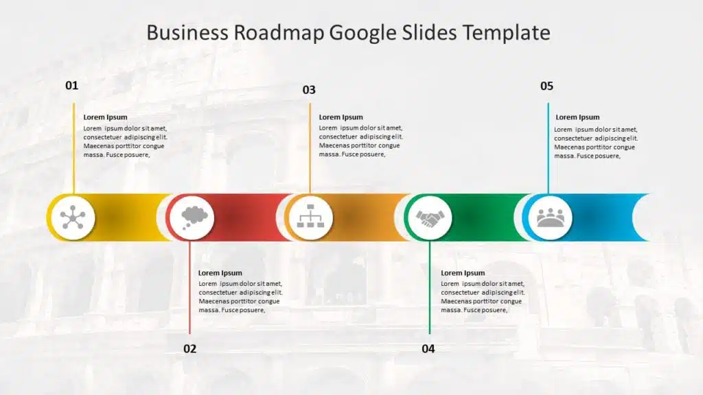 Business Roadmap Google Slides Template