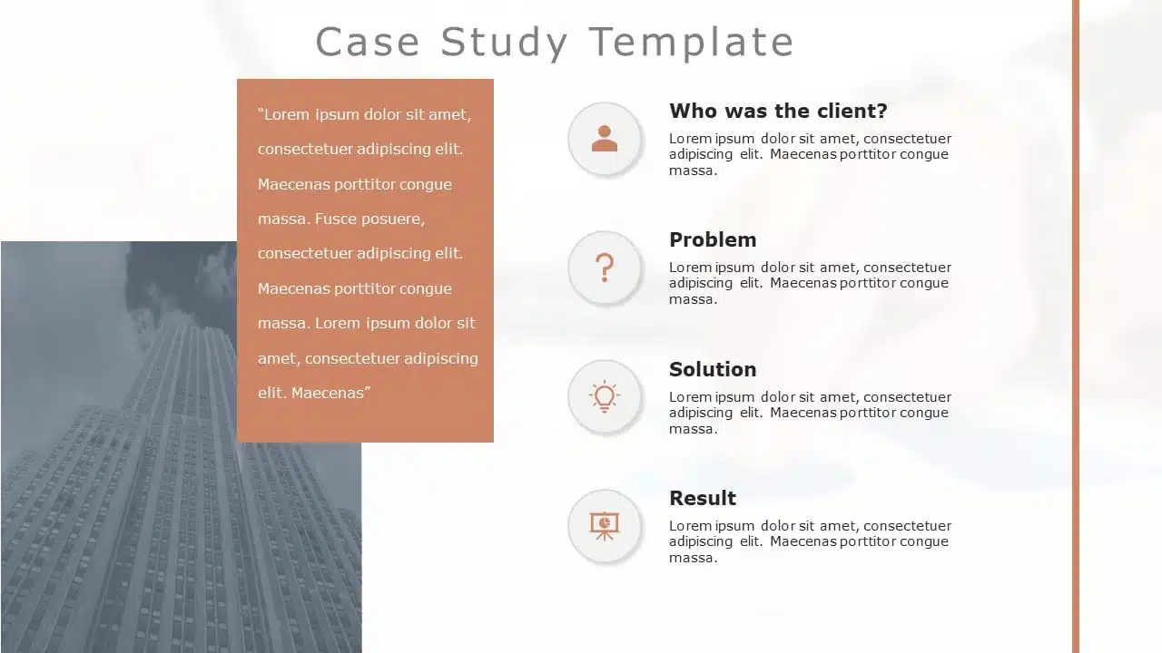 Free Case Study Google Slides Template