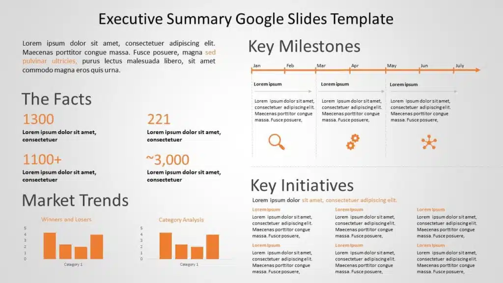 Executive Summary PowerPoint Template