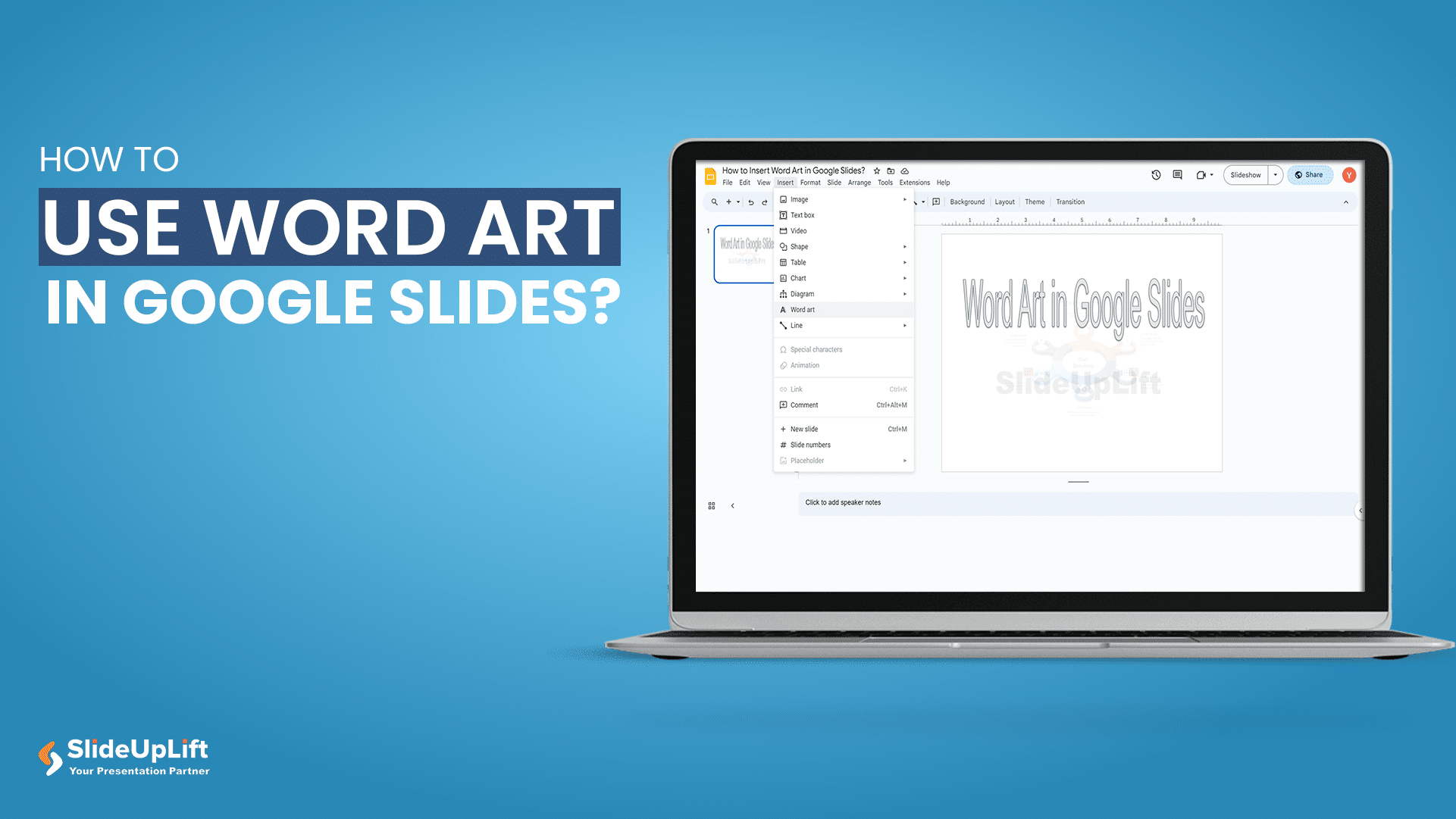 How To Get Word Art On Google Slides