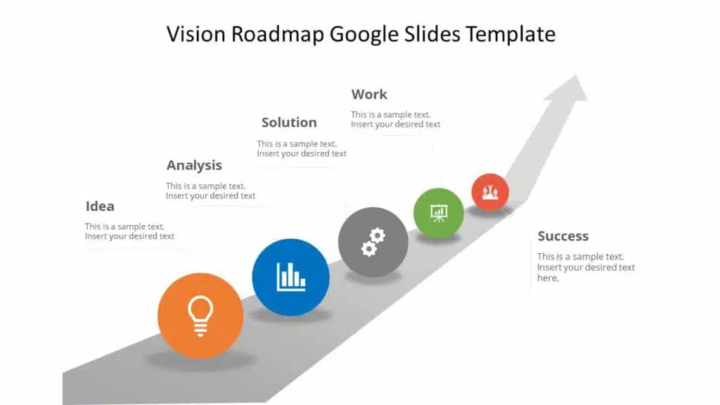 Vision Roadmap Google Slides Template
