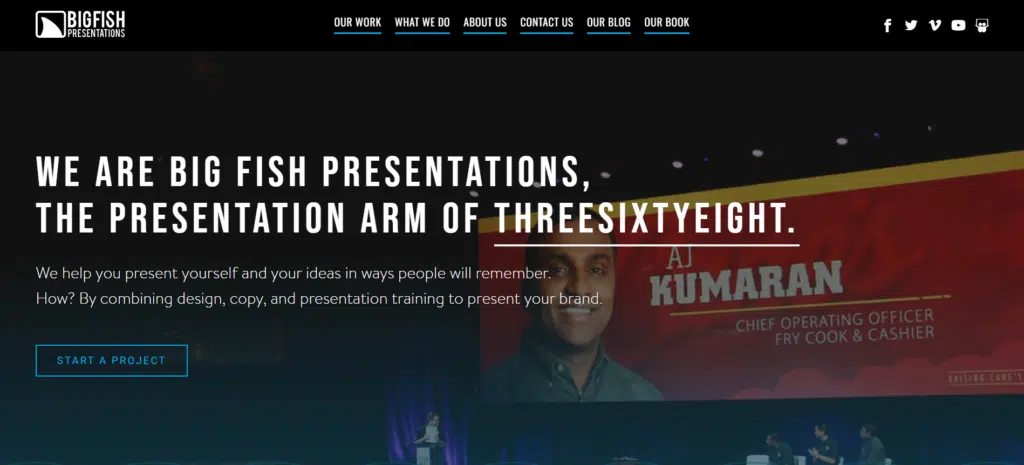 Big Fish Presentations company