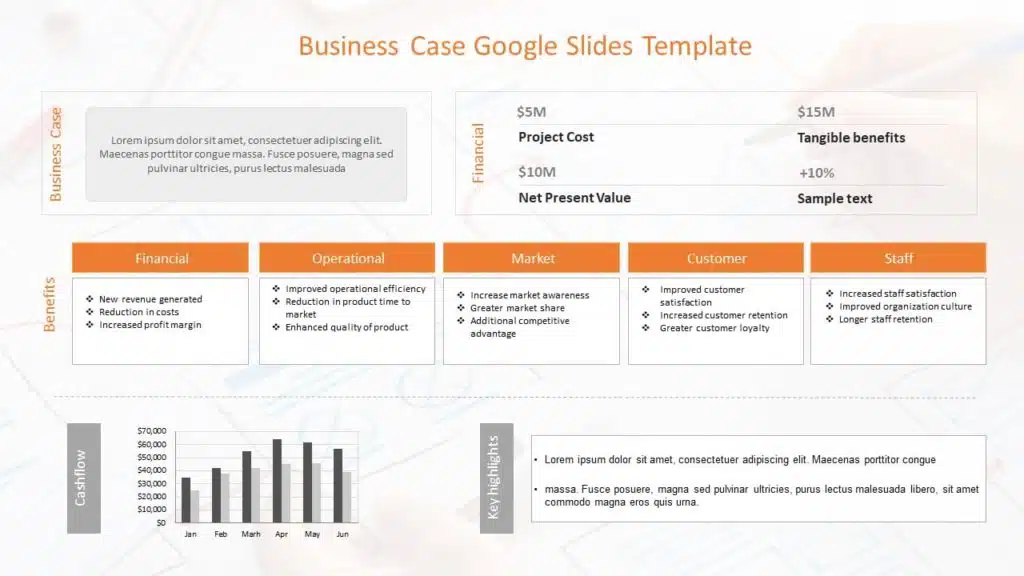 Business Case Google Slides Template