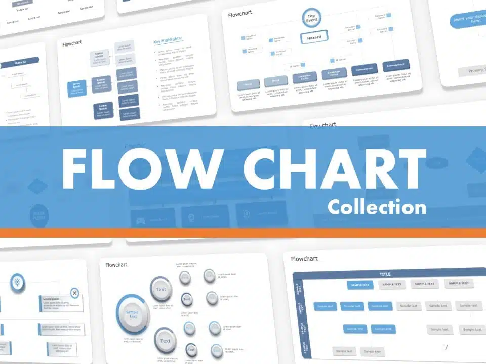 FlowChart PowerPoint Template Collection