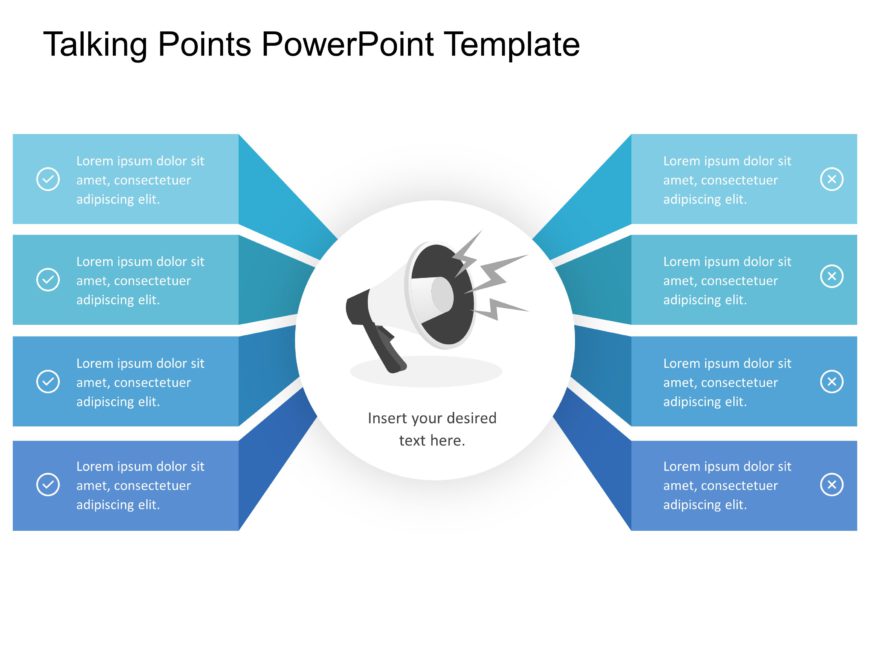 Talking Points PowerPoint Template