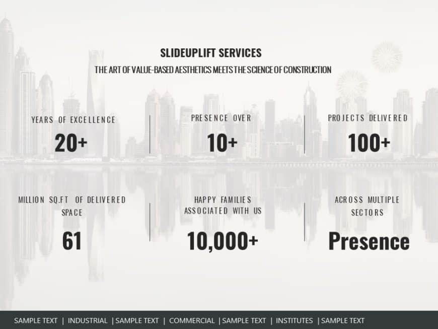 Animated Business Profile PowerPoint Template