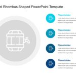 Barrel Rhomus Shaped PowerPoint Template & Google Slides Theme