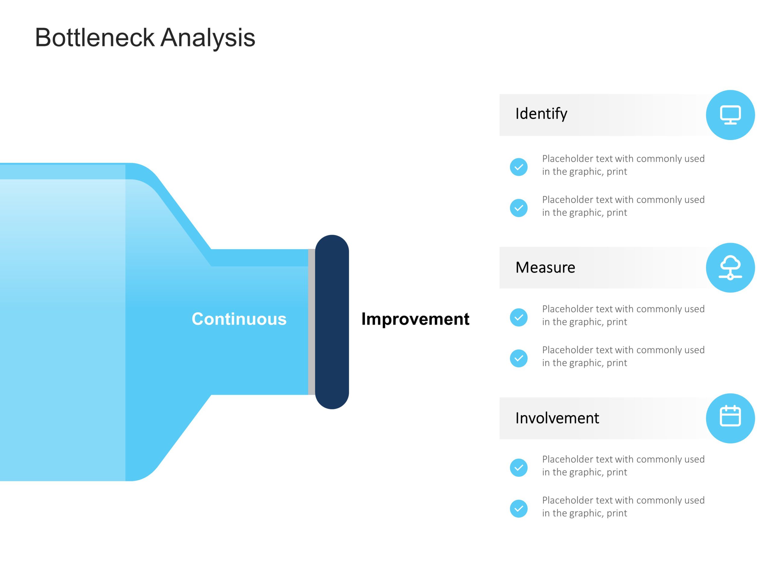 Process Mapping Bottleneck Bottleneck Analysis PowerPoint Template