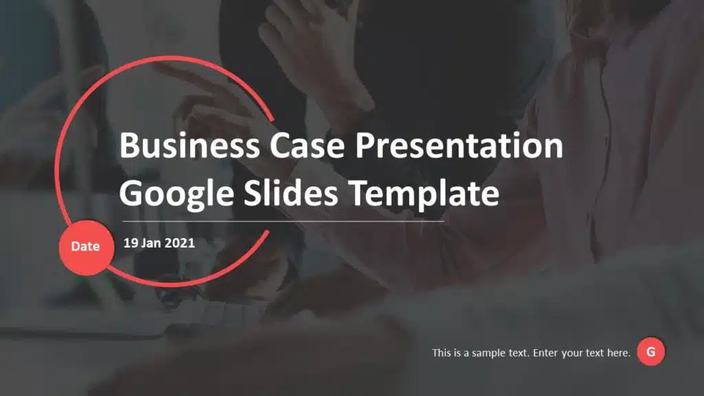 Business Case Presentation Google Slides Template