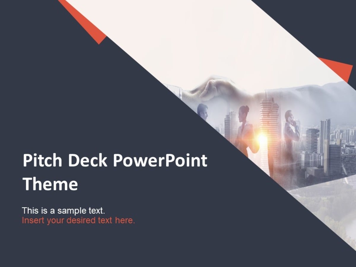 Business Pitch Deck PowerPoint Template