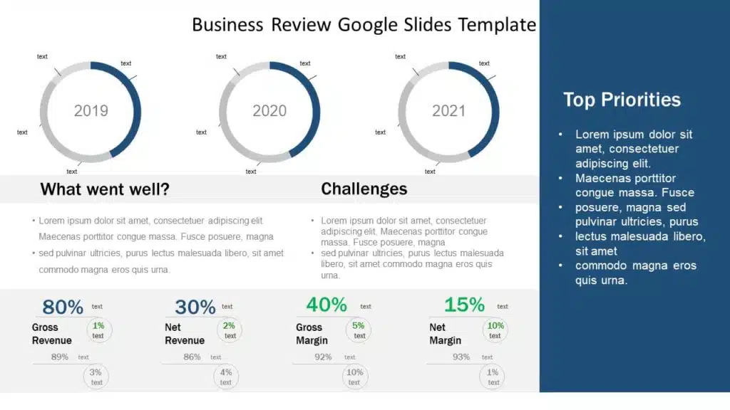 Business Review Google Slides Template