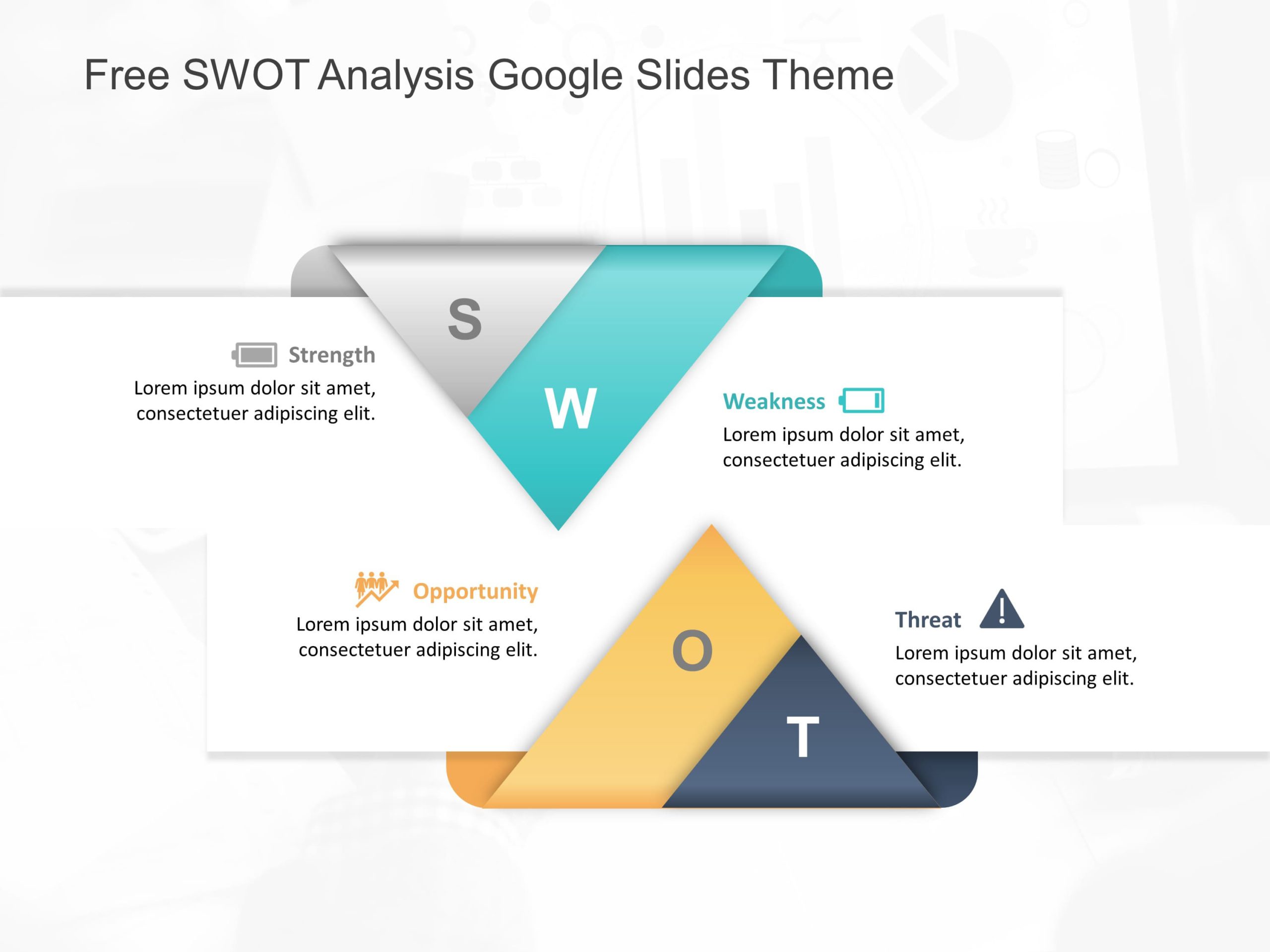 Free SWOT Analysis Google Slides Theme