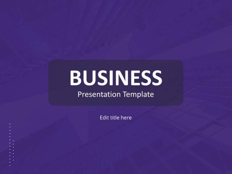 Magenta Business PowerPoint Background & Google Slides Theme