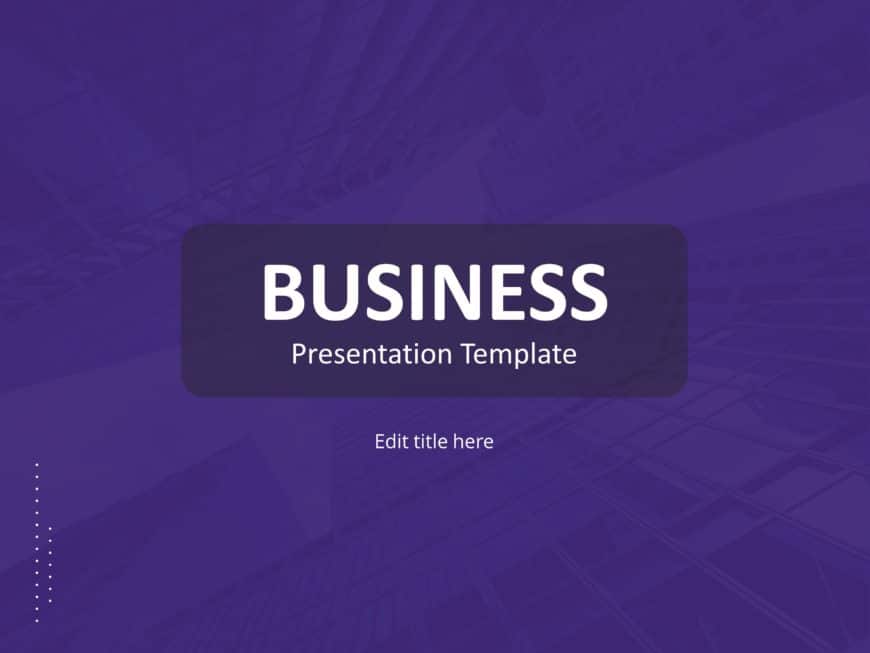 Magenta Business PowerPoint Google Slides Theme