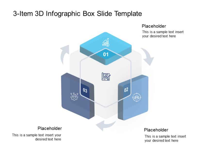 Animated 3D Infographic Box PowerPoint Template